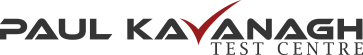 Paul Kavanagh Test Centre Logo